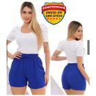 short feminino duna basico leve na verao social