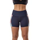 Short Feminino Esportivo Fitness Fit Estampado Com Proteção UV50+ Para Academia Treino