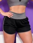 Short Feminino Esportivo Running Dry Fit com Bolso - Fitmoda