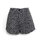 Short Feminino Estampado Oncinha em Viscose