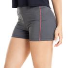 Short Feminino Estilo do Corpo Powerfit Cinza Escuro