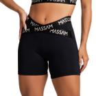 Short Feminino Poliamida Massam Fitness Preto