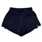 Short Fitness Sobreposto Microlight