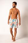 Short Fundo do Mar estampado