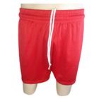 Short Futebol Calção Bermuda Treino Jogo Vermelho 1 Fit