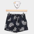 Short Infantil Milon Rosas Menina