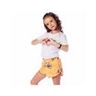 short legging infantil amarela em Promoção no Magazine Luiza