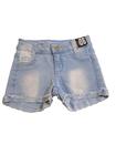 Short Jeans infantil menina Tamanho 6 DL Jeans