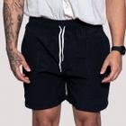 Short Linho Bermuda Masculina Mauricinho Curto Bolso Faca