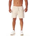 Short Linho Masculino Casual Bermuda Confortável Moderna Moda Verão Tendência Lazer Passeio