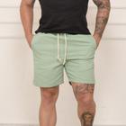 Short Linho Masculino Mauricinho Bermuda Moda Praia