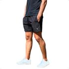 Short Masculino Bermuda Praia Tactel c/ Elastano Treino Academia