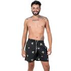 Short Masculino Estampa Beer Conforto Casual