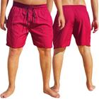 Short Masculino Tactel Elastano Treino Praia Piscina Comfortavel adulto