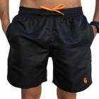 Short Masculino Tactel Liso Com Bolsos Moda Praia Verão