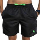 Short Masculino Tactel Liso Com Bolsos Moda Praia Verão