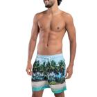 Short Mash Estampado Paisagem Masculino 613.86