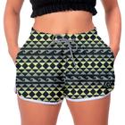 Short Original W2 Básico Academia Feminino Cintura Alta Moda