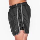 Short Poker Runner Bermuda Interna Divinity Masculino - Preto