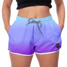 Short Praia Academia Feminino Levinho Bike Degradê