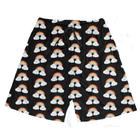 Short Praia Shorts Banho Bermuda Verão Arco-íris Cartoon Rainbow 250