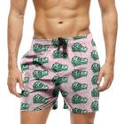 Short Praia Shorts Banho Bermuda Verão Dinheiro Verde Money 627