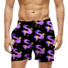 Short Praia Shorts Banho Bermuda Verão Listras Estrelas Brilho 1020