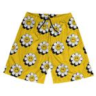 Short Praia Shorts Banho Bermuda Verão Margarida Flor Emoji 97