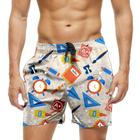 Short Praia Shorts Banho Bermuda Verão Material Escolar Cartoon 971