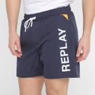 Short Replay Estampado Masculino