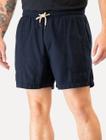 Short Reserva Masculino Regular Casual Button Azul Marinho