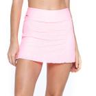 Short Saia Feminina Cintura Média com Bolso Interno Run More