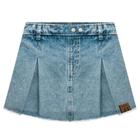 Short Saia Juvenil Feminino em Jeans Arkansas - Lilimoon