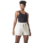 Short Sarja Feminino Dia a Dia Estilo Moderno Macio Casual