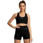 Short Solid Power UV50 Muvin Feminino para Academia e Corrida com Elasticidade e Zero Transparência