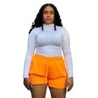 short tactel feminino plus size shortinho shorts juvenil menina bermuda de viscose malha calção Kit