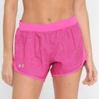 Short Under Armour Fly By 2.0 Printed Feminino