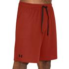 Short Under Armour Tech Mesh Vermelho e Preto - Masculino