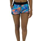 Shortinho Feminino MXD Conceito Tie Dye Azul e Laranja