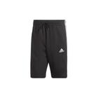 Shorts Adidas 3 Listras Masculino - Preto e Branco