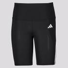 Shorts Adidas Bike Juvenil Feminino Preto e Branco