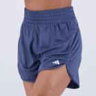 Shorts Adidas Pacer Knit Feminino Marinho