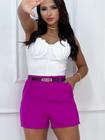 Shorts Alfaiataria Com Cinto Zaara