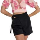 Shorts Alfaiataria Oxford com Fivela