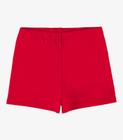 Shorts Básico Infantil Feminino Rovi Kids Vermelho