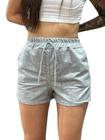 Shorts Bermuda Feminina De Moletom Short Para Academia