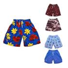 Shorts Bermudas Masculina Moda Tactel Adulto Nf Amarração