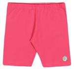 Shorts ciclista bebe rosa liso basico