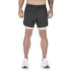 Shorts Corrida Masculino Bolso Celular Bermuda Compressão