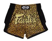 Shorts de boxe de Muay Thai Fairtex BS1709 Leopard Skin Large